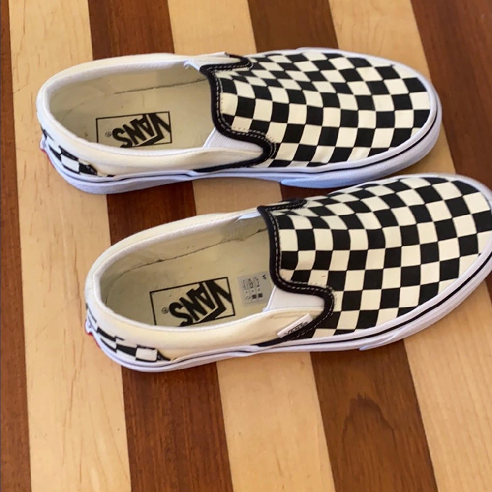 Checkered vans